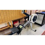 CONCEPT 2 PROFESSIONAL GYM ROWING MACHINE EXERCISER - SOLD AS SEEN - CONDITION OF SALE - EQUIPMENT