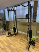 A BODY SOLID PROFESSIONAL GYM MULTI FUNCTIONAL TRAINING CENTRE - SOLD AS SEEN - CONDITION OF SALE -