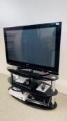 LG 42 INCH FLAT SCREEN TELEVISION MODEL 42PG6010-ZE WITH REMOTE CONTROL,