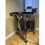 EXIGO PROFESSIONAL GYM SHOULDER PRESS EXERCISER MODEL 1015 - SOLD AS SEEN - CONDITION OF SALE -