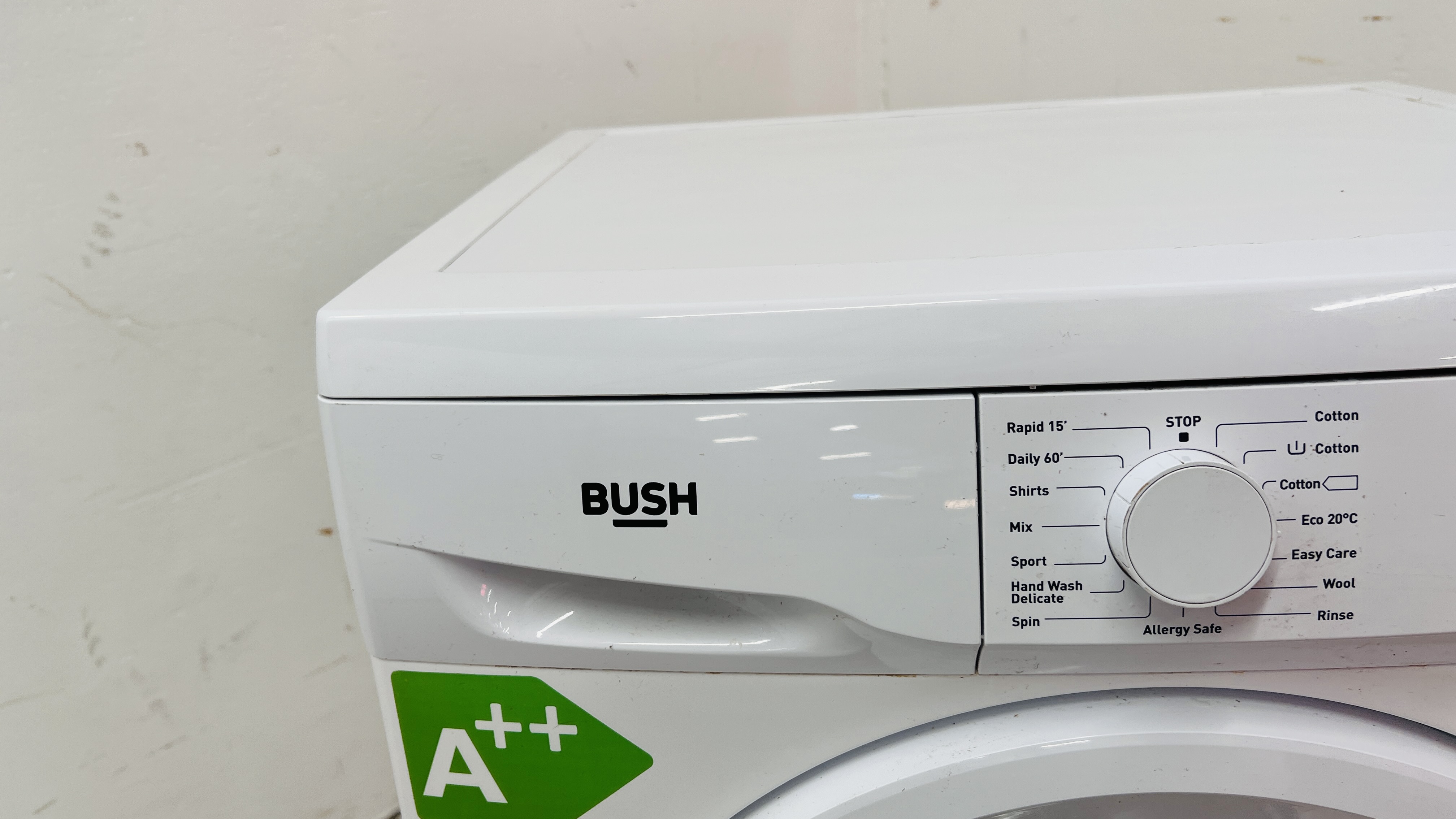 BUSH WASHING MACHINE - SOLD AS SEEN. - Image 3 of 9