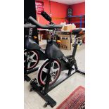 JLL PROFESSIONAL GYM IC300 PRO INDOOR CYCLING EXERCISER BIKE - SOLD AS SEEN - CONDITION OF SALE -