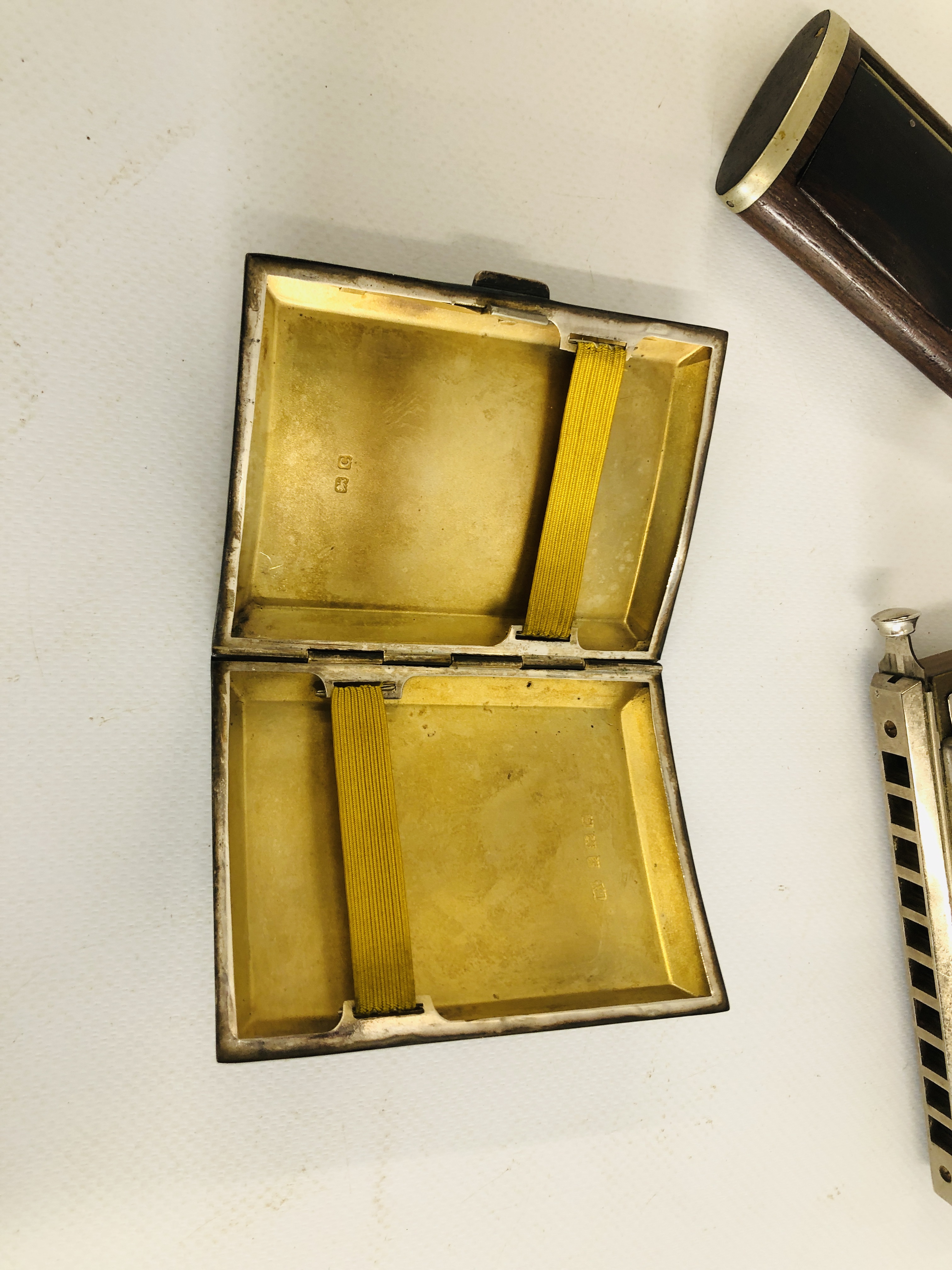 A SILVER CIGARETTE CASE (BIRMINGHAM ASSAY), - Image 6 of 10