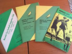 FOOTBALL PROGRAMMES WITH 1966 WORLD CUP FINAL (130g),