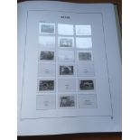 DAVO GREECE ALBUMS VOLUMES 1-3, LEAVES TO 1984, BINDERS GOOD CONDITION WITH SLIPCASES.