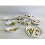 A COLLECTION OF ROYAL WORCESTER "EVESHAM" DINNERWARE.