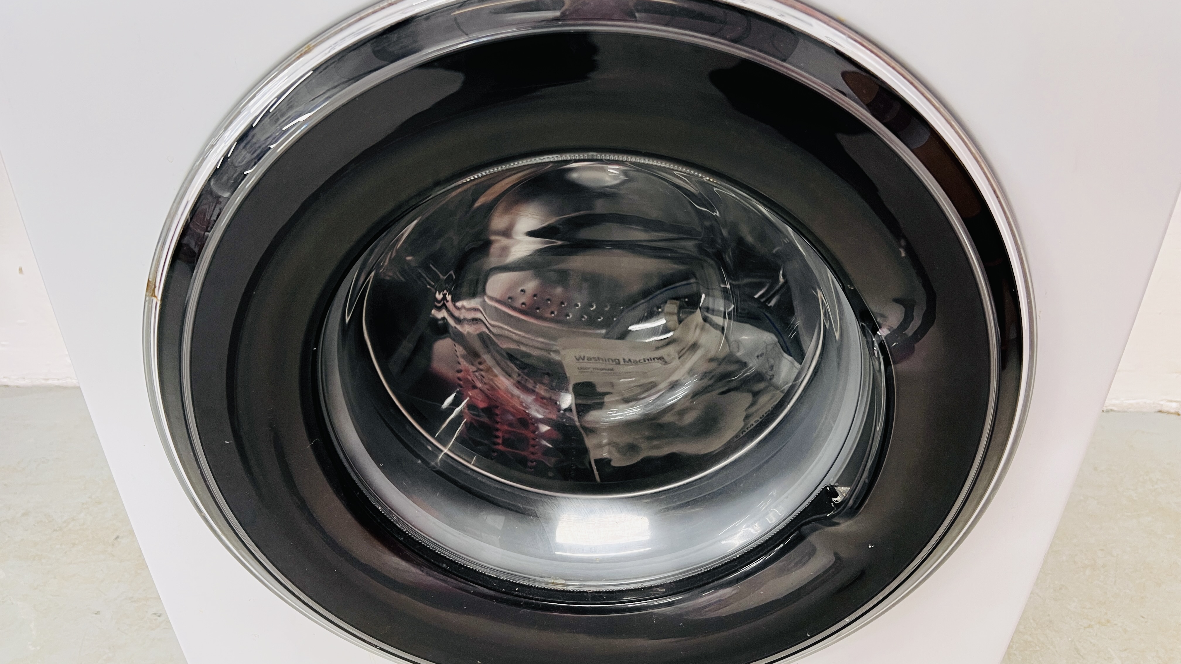 A SAMSUNG ECO BUBBLE 7KG WASHING MACHINE - SOLD AS SEEN. - Image 4 of 8