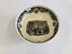 A LARGE WEDGEWOOD BOWL EXPRESSLY DESIGNED FOR THE BAILEY BANKS AND BIDDLE CO.