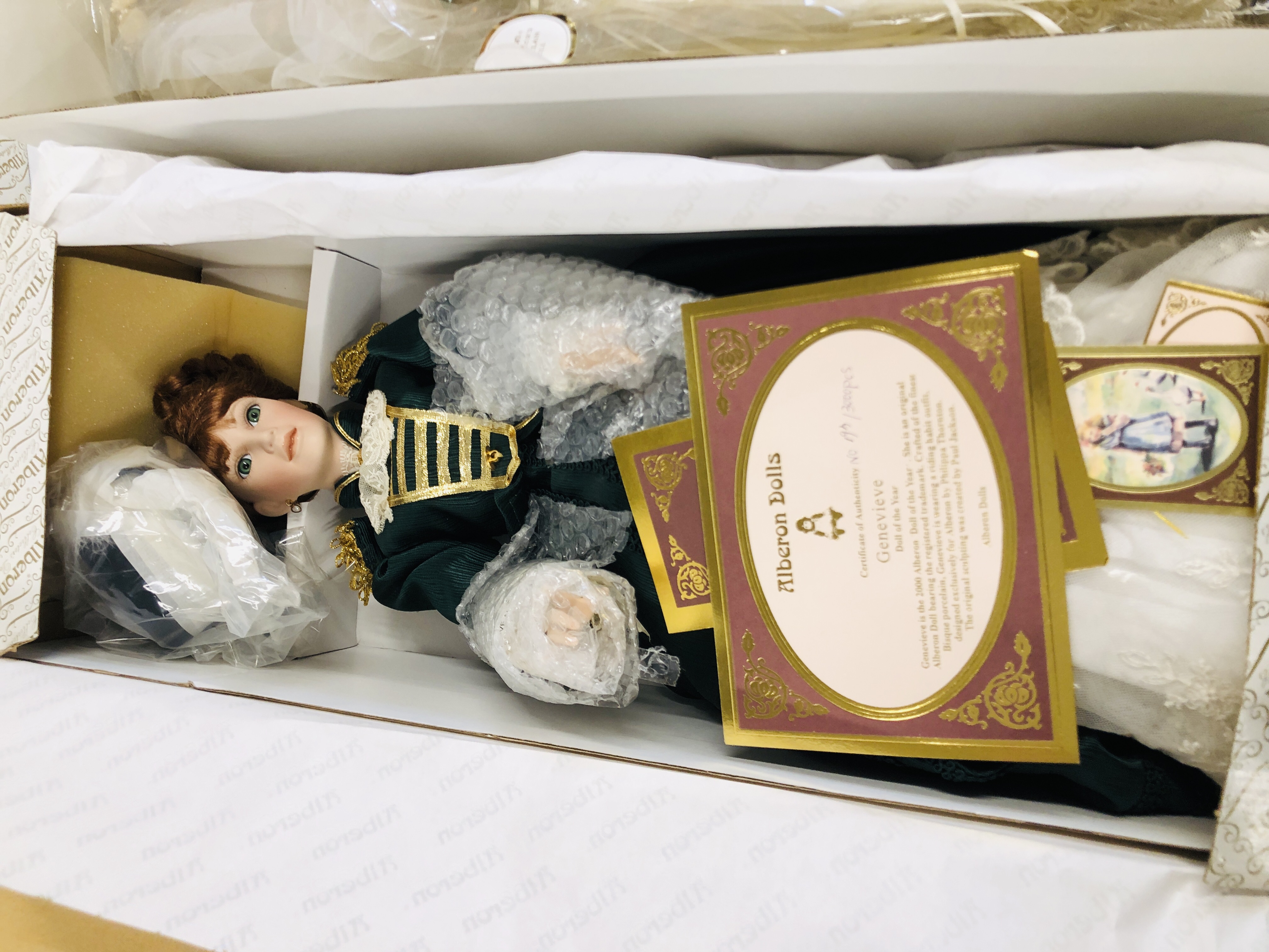 4 BOXED ALBERON COLLECTORS DOLLS TO INCLUDE TESSA, GLORIA, - Image 3 of 5