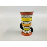 A LORNA BAILEY LIMITED EDITION VASE "MEXICANA" WEIGHT H 16CM.