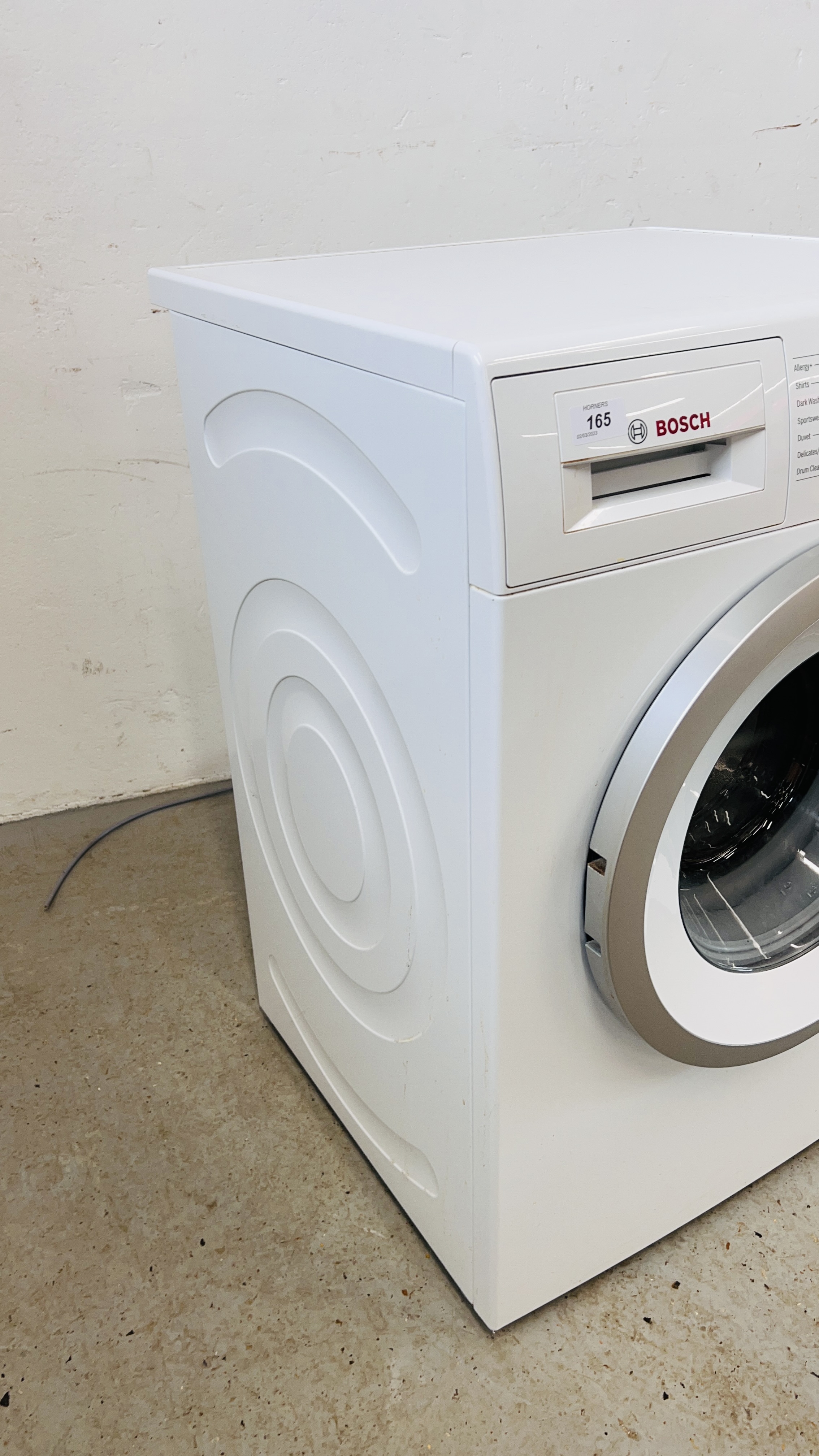 A BOSCH VARIO PERFECT ECO SILENCE DRIVE WASHING MACHINE - SOLD AS SEEN. - Image 7 of 8