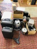 COLLECTION OF ELECTRICAL APPLIANCES TO INCLUDE ELECTROLUX VACUUM CLEANER, SHREDDER, MULTI COOKER,