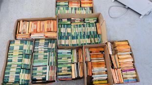 SEVEN BOXES CONTAINING EXTENSIVE COLLECTION OF PENGUIN BOOKS