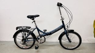 A RALEIGH FOLDING BICYCLE.