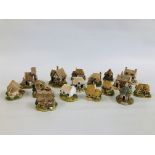 16 LILLIPUT LANE HOUSE ORNAMENTS.