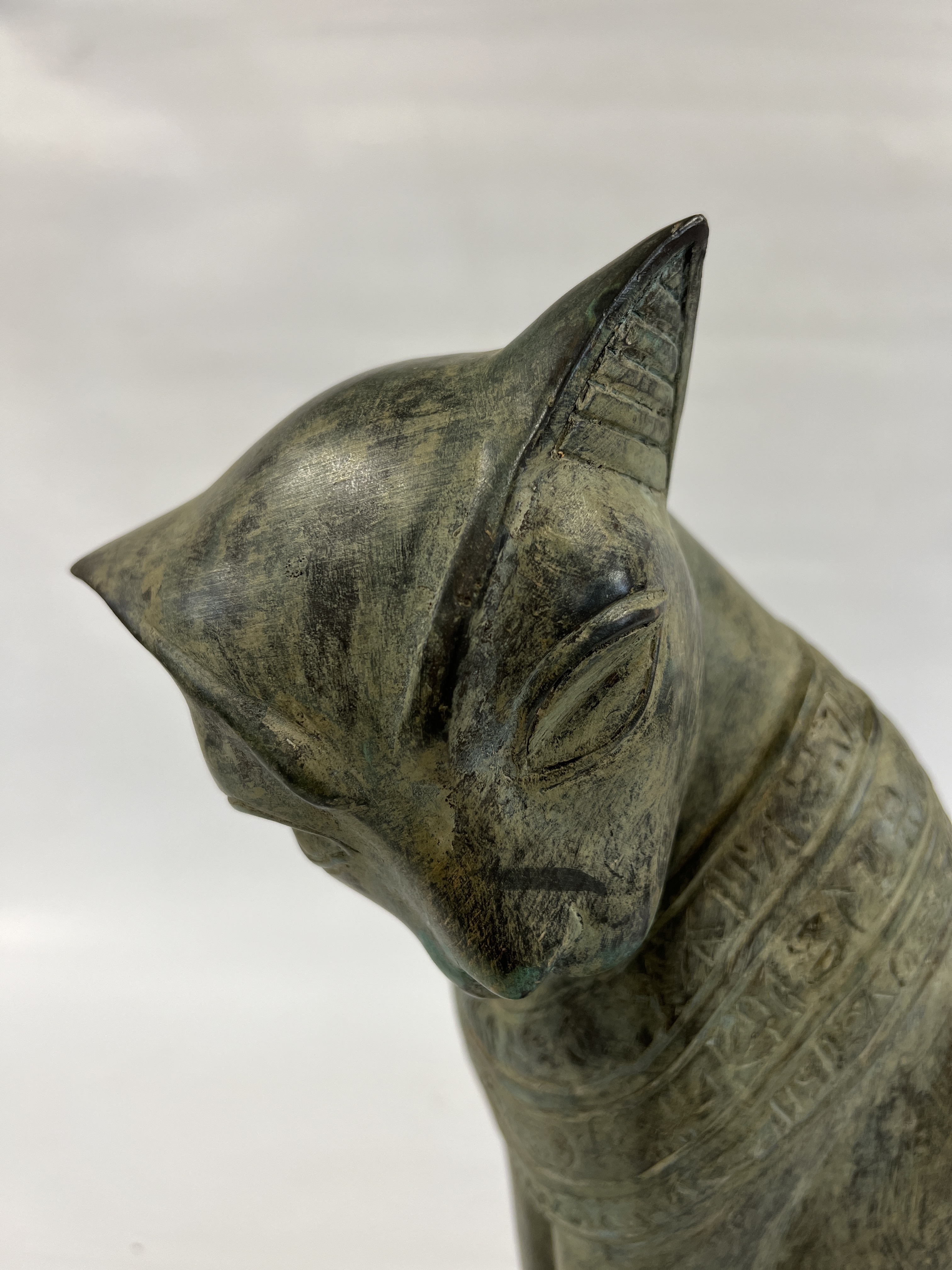 A BRONZE STUDY OF A SPHYNX - HEIGHT 49CM. - Image 2 of 11