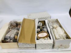 4 BOXED ALBERON COLLECTORS DOLLS TO INCLUDE TESSA, GLORIA,