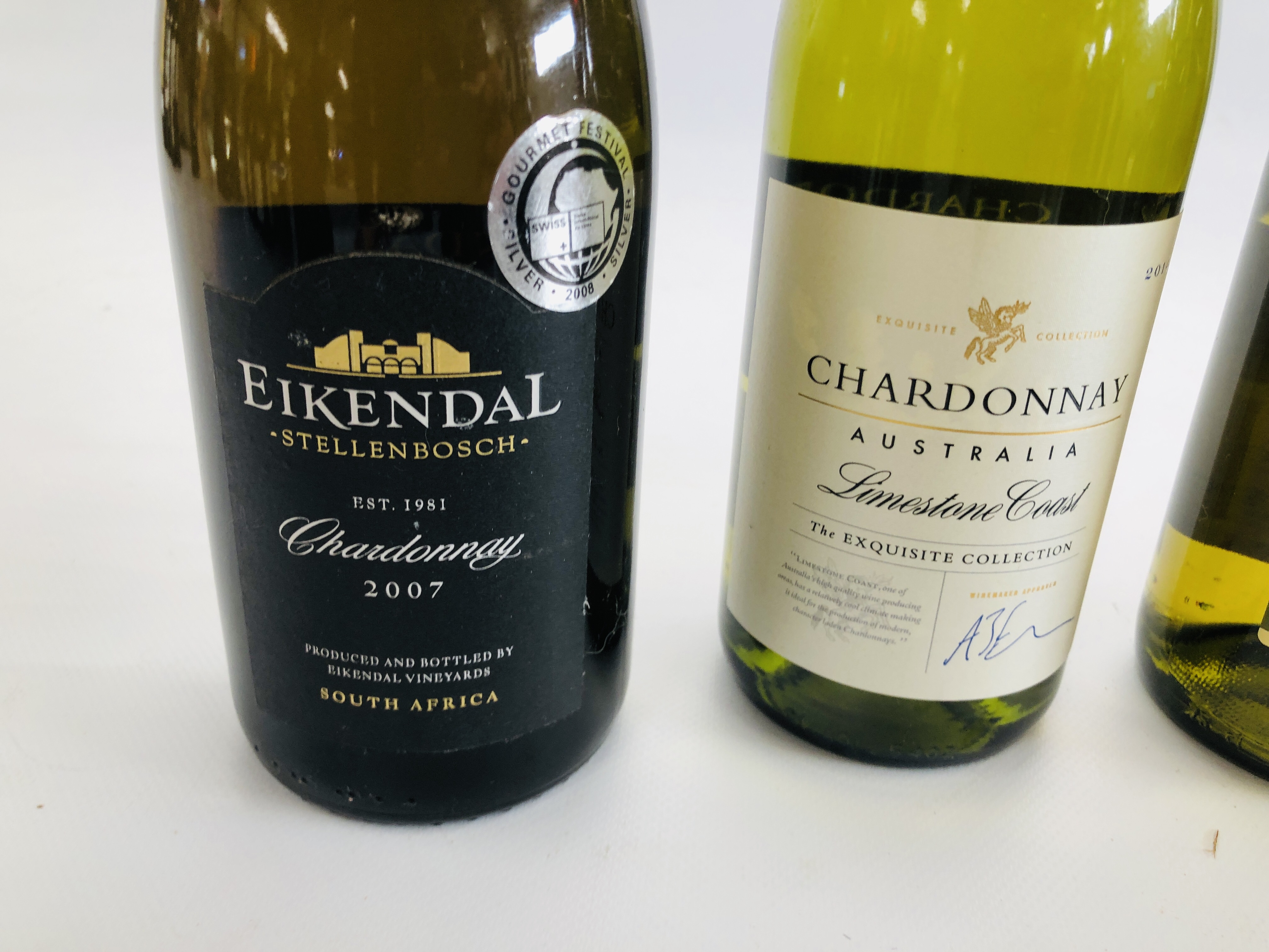 FIVE BOTTLES OF WINE TO INCLUDE 2008 LOUIS JADOT CHABLIS, 2014 LIMESTONE COAST CHARDONAY, - Image 2 of 3