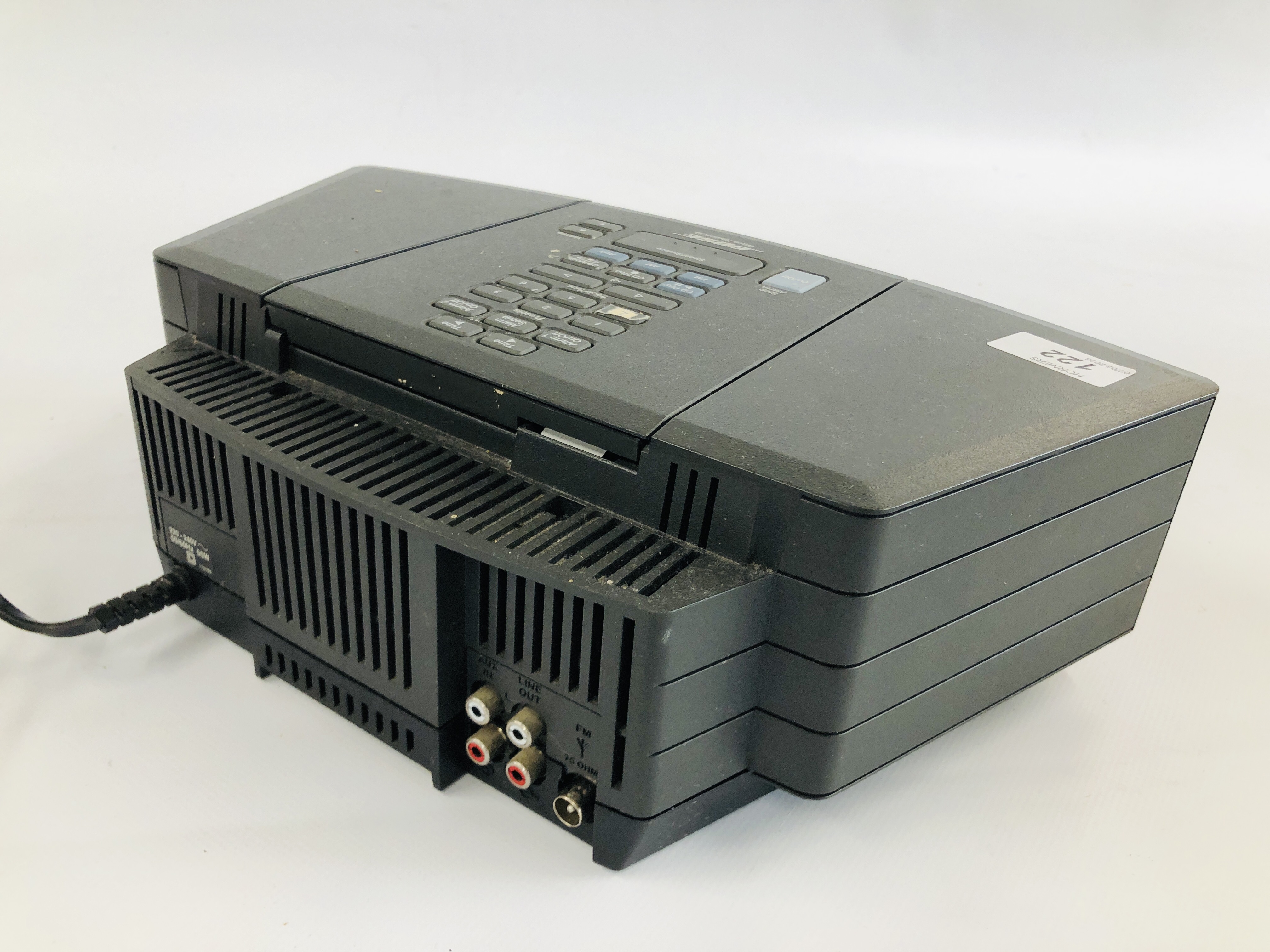 BASE WAVE RADIO / CD WITH REMOTE MODEL AWRC2G - SOLD AS SEEN. - Image 3 of 3