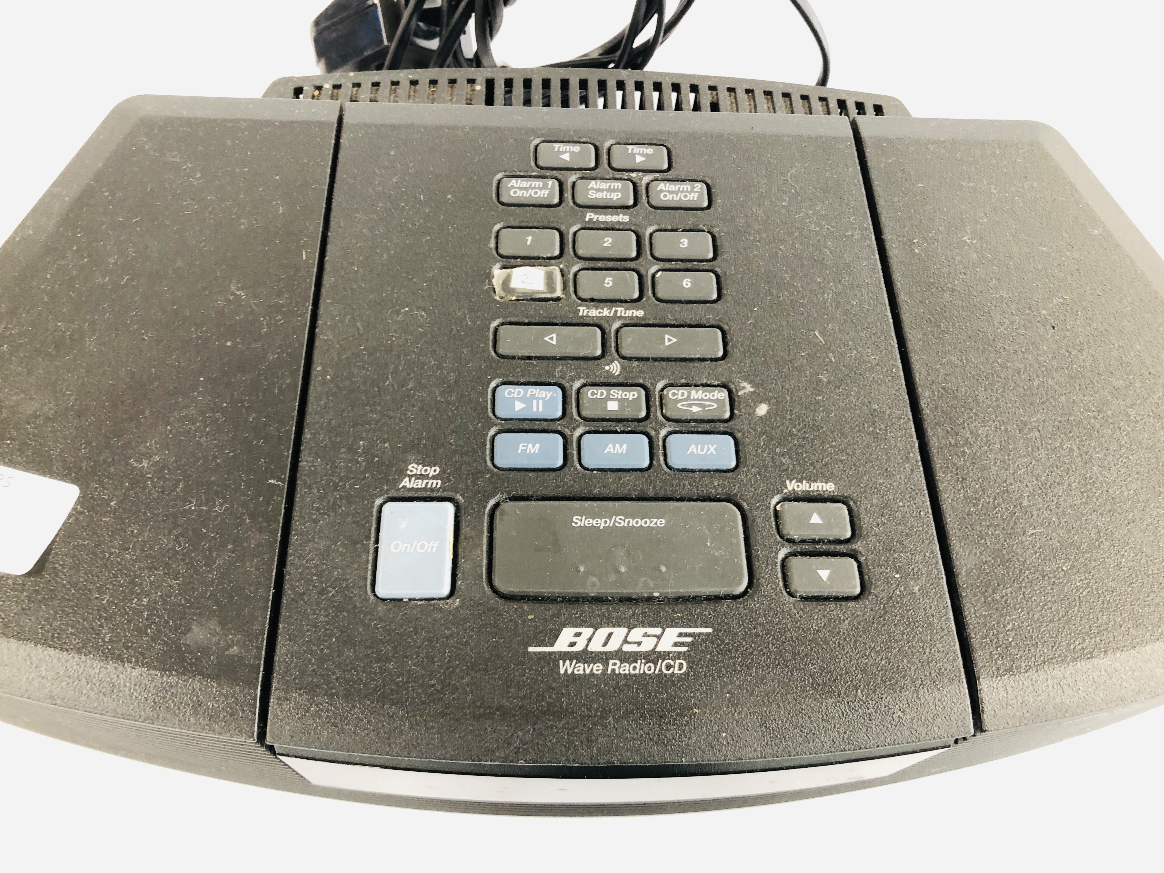 BASE WAVE RADIO / CD WITH REMOTE MODEL AWRC2G - SOLD AS SEEN. - Image 2 of 3