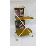 AN ORIGINAL "00JAMAFLIP" 1960's FOLDING TROLLEY WITH ORIGINAL BOX