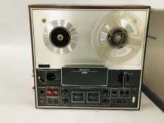 SONY TC-366 SOLID STATE 3 HEAD STEREO TAPECORDER - COLLECTORS ITEM ONLY - SOLD AS SEEN.