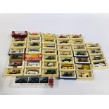 BOX OF DI-CAST MODEL VEHICLES TO INCLUDE BOXED LLEDO EXAMPLES ETC.