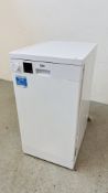 BEKO DISHWASHER 45CM W 58CM D 85CM H - SOLD AS SEEN