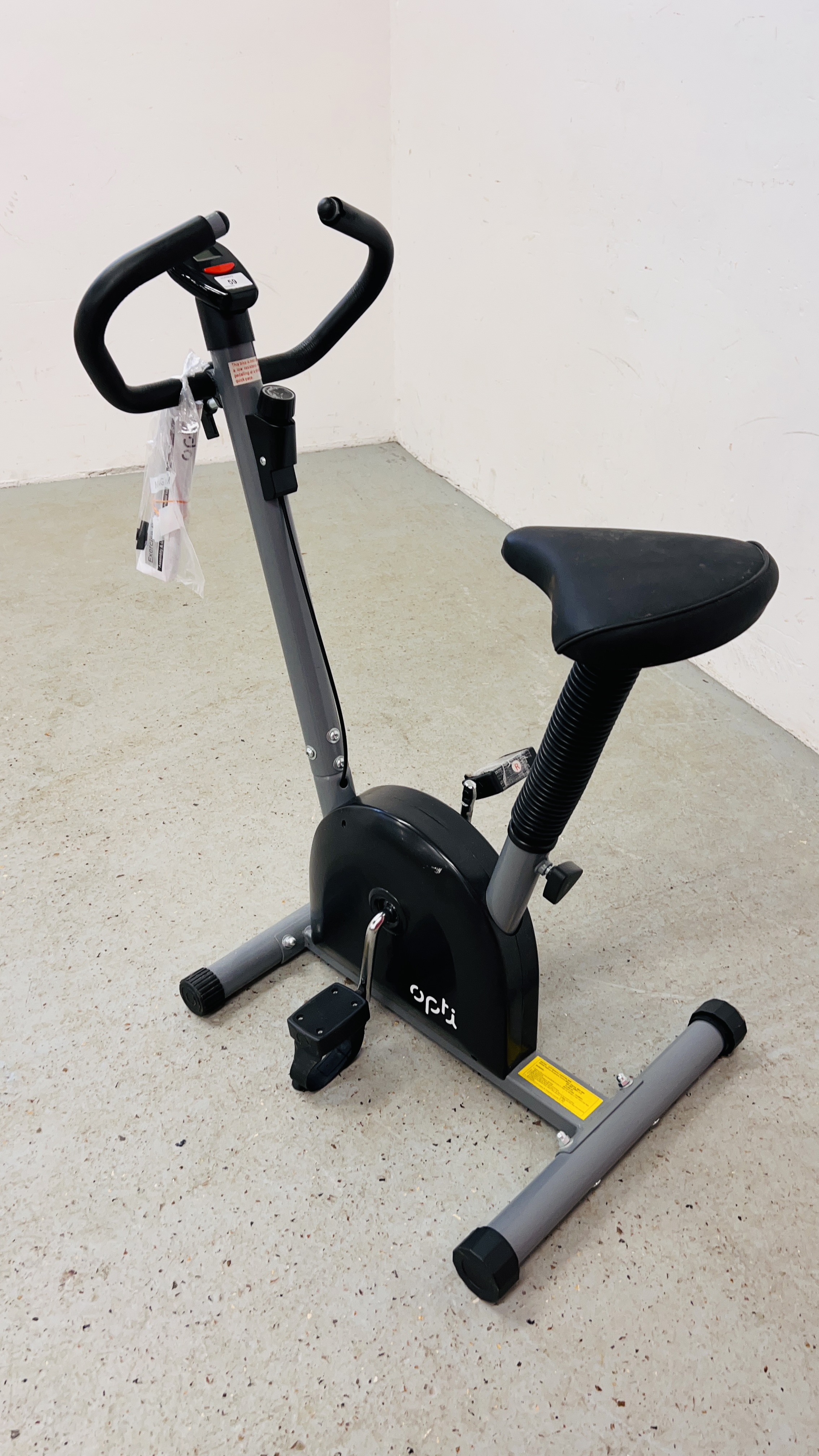 AN OPTI EXERCISE BIKE - SOLD AS SEEN - Image 5 of 5