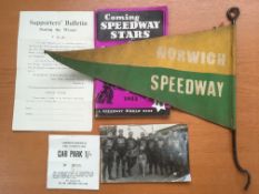 A COLLECTION OF NORWICH SPEEDWAY PROGRAMMES c1950-53 (80), ALSO TWO DATED 1947, YARMOUTH (8),