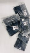 5 PAIRS OF 20R JEANS AS NEW.