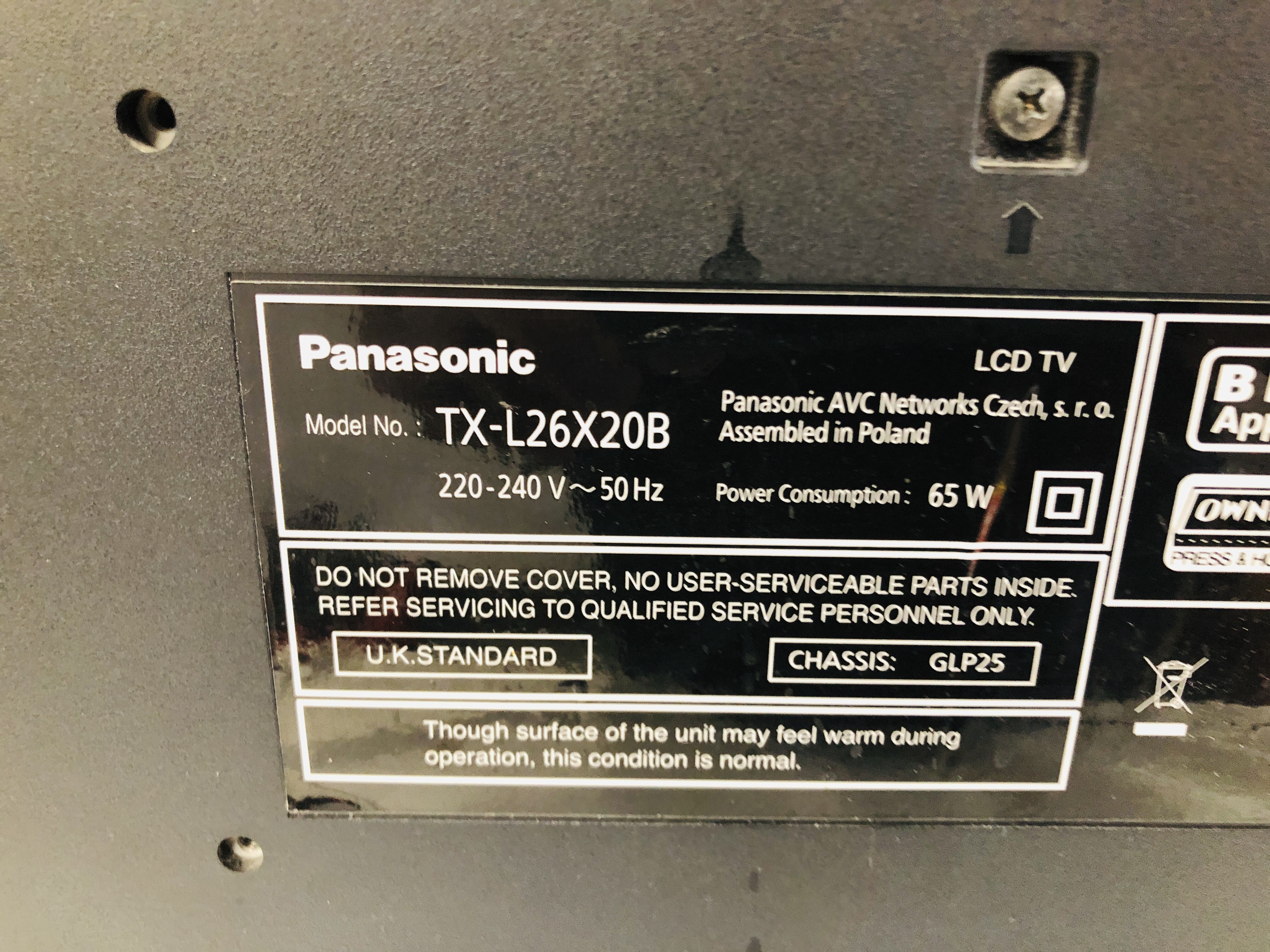 A PANASONIC 26" TV WITH REMOTE, COLLECTION OF CAMERA EQUIPMENT TO INCLUDE PAKTICA MTL 50 CAMERA, - Image 5 of 8