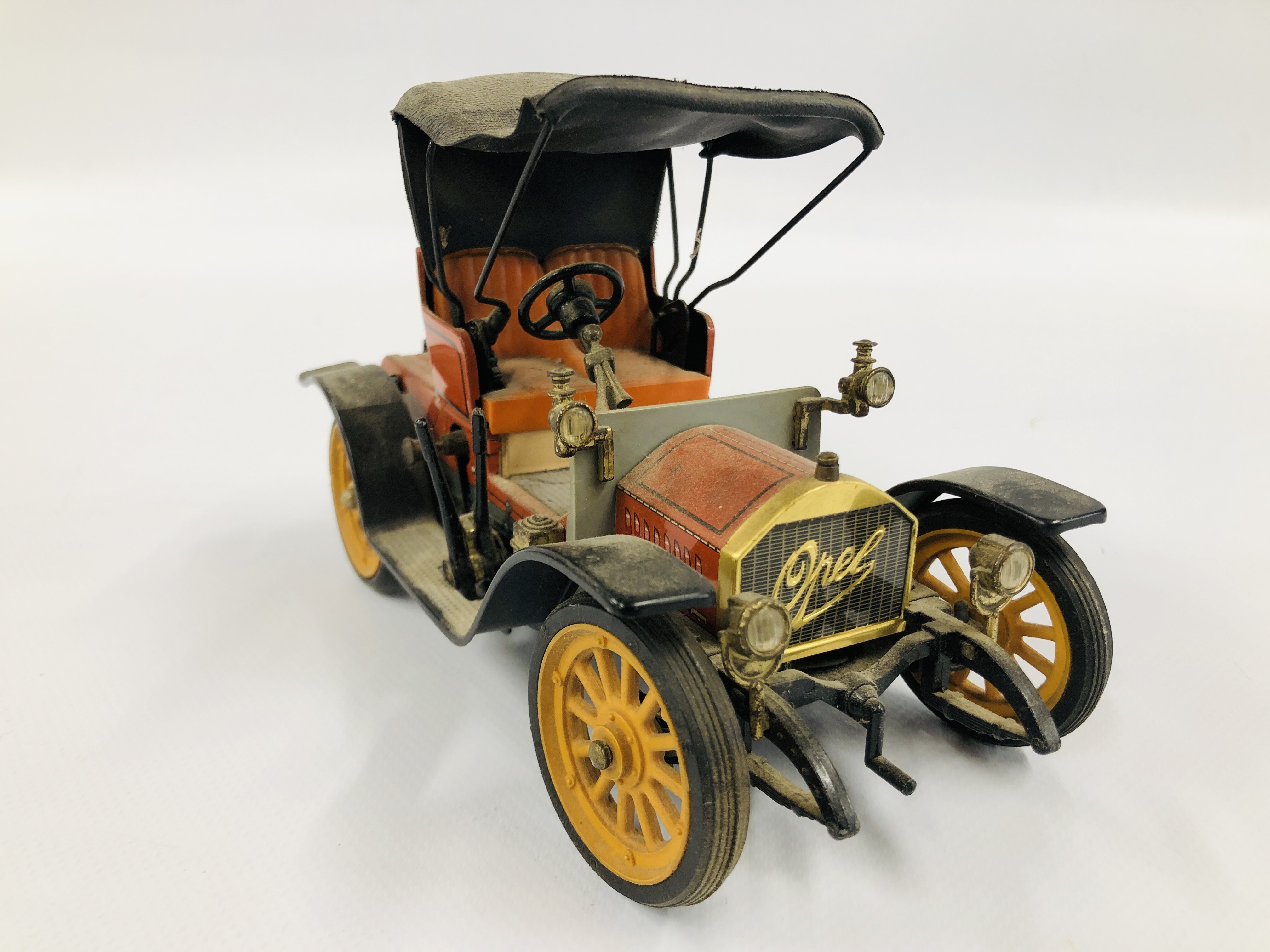 VINTAGE "SCHUCO" CLOCKWORK OLDTIMER 1228 OPEL MODEL 1909. - Image 3 of 7