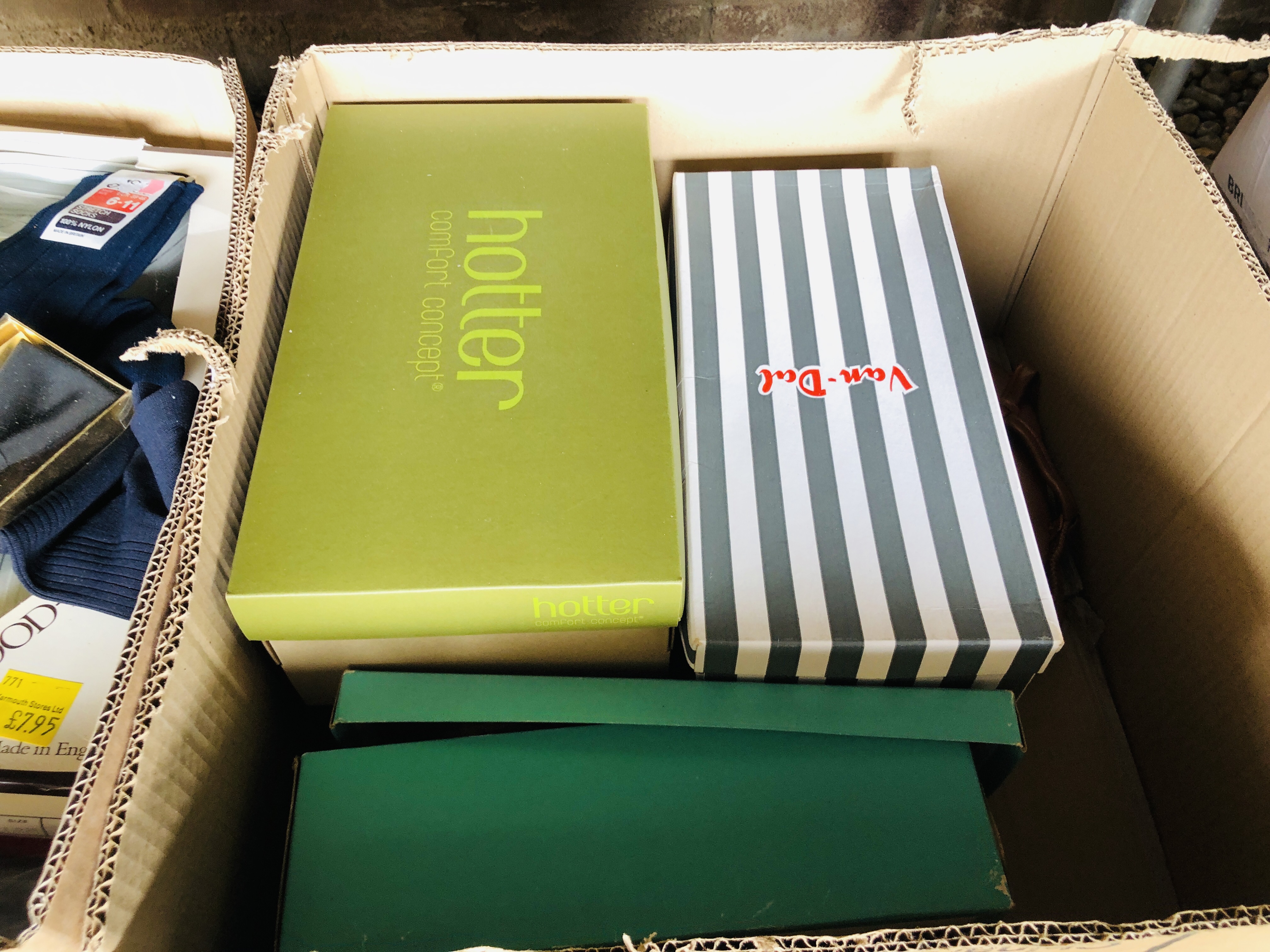SIX BOXES CONTAINING AS NEW CLOTHING BAGS AND FOOTWARE - Image 7 of 8