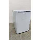 A HOTPOINT UNDER COUNTER FREEZER - SOLD AS SEEN.