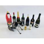 1 X 700ML BAILEYS IRISH CREAM, 3 X BOTTLES CAVA, 750ML PREMIUM CREAM SHERRY, 2 X BOTTLES RIOJA,