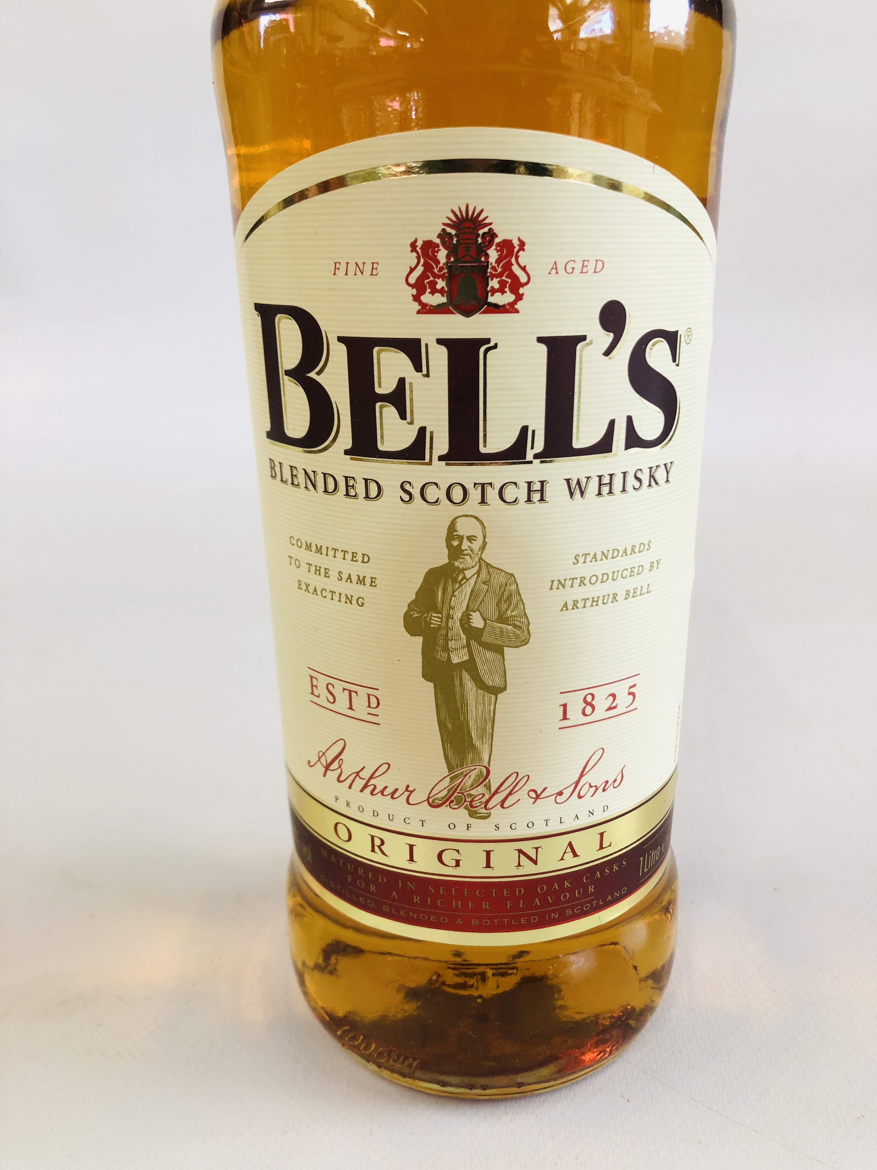 1 X BELLS LITRE BOTTLE OF BLENDED SCOTCH WHISKY - Image 2 of 2