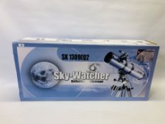 SKY-WATCHER REFLECTING TELESCOPE SK1309EQ2 BLACK SERIES WITH ORIGINAL BOX.