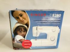 SINGER ELECTRIC SEWING MACHINE MODEL 8280 BOXED WITH INSTRUCTIONS AND ACCESSORIES - BOXED AS NEW -