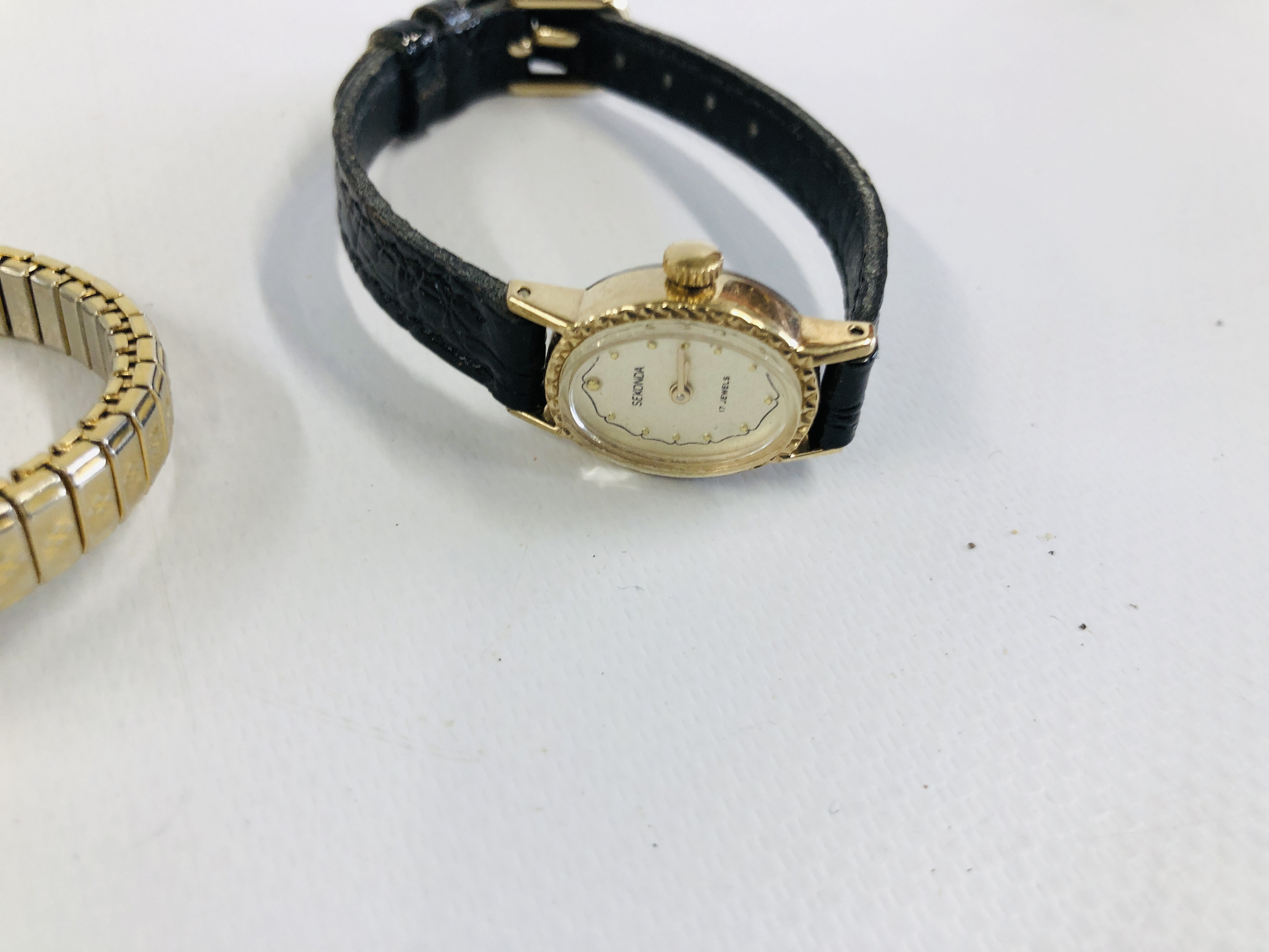 SELECTION OF 7 VINTAGE LADIES HAND WIND WRIST WATCHES TO INCLUDE SEKONDA, AVIA ETC. - Image 8 of 10
