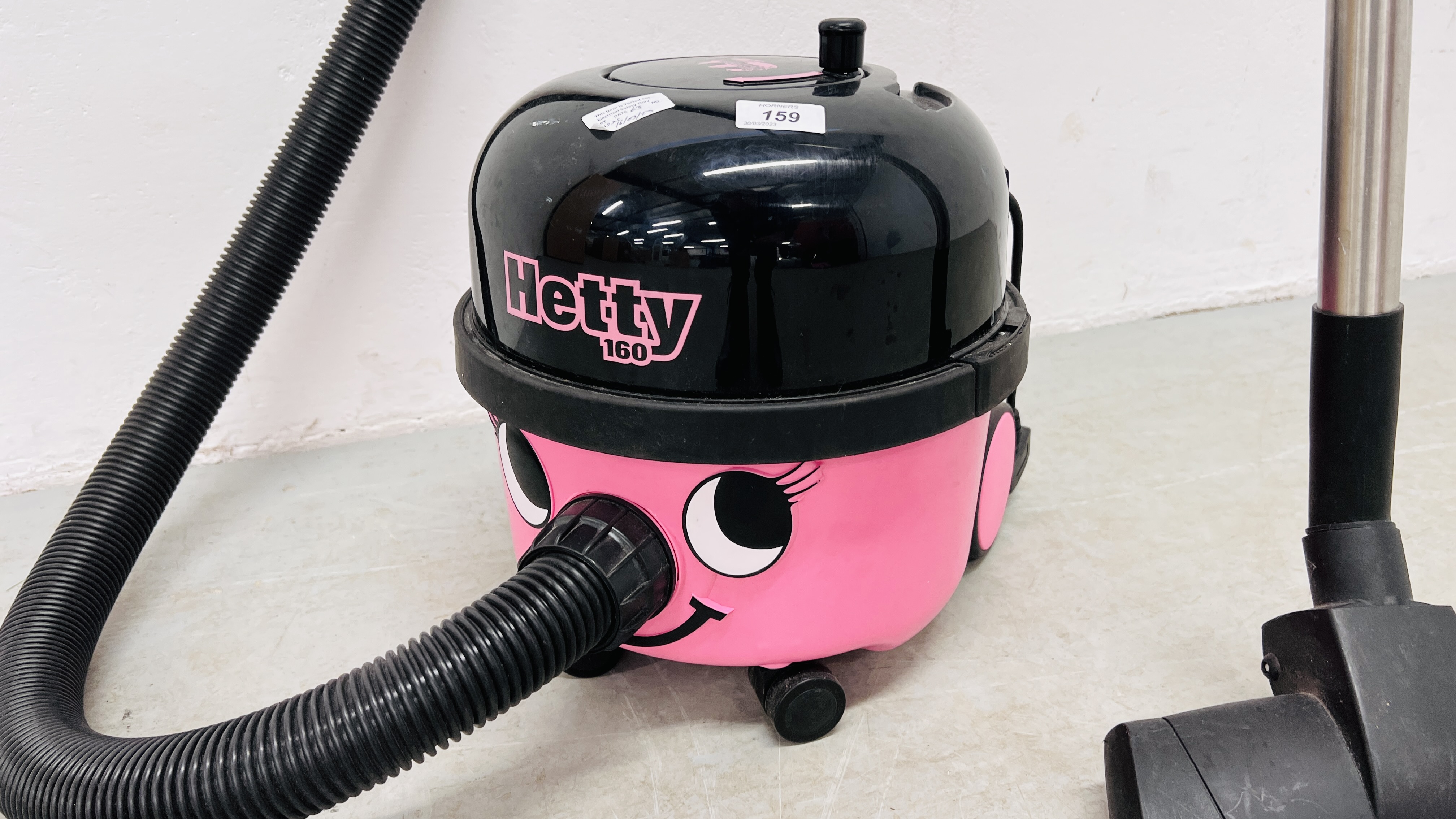 PNEUMATIC "HETTY" VACUUM CLEANER - SOLD AS SEEN. - Image 2 of 4
