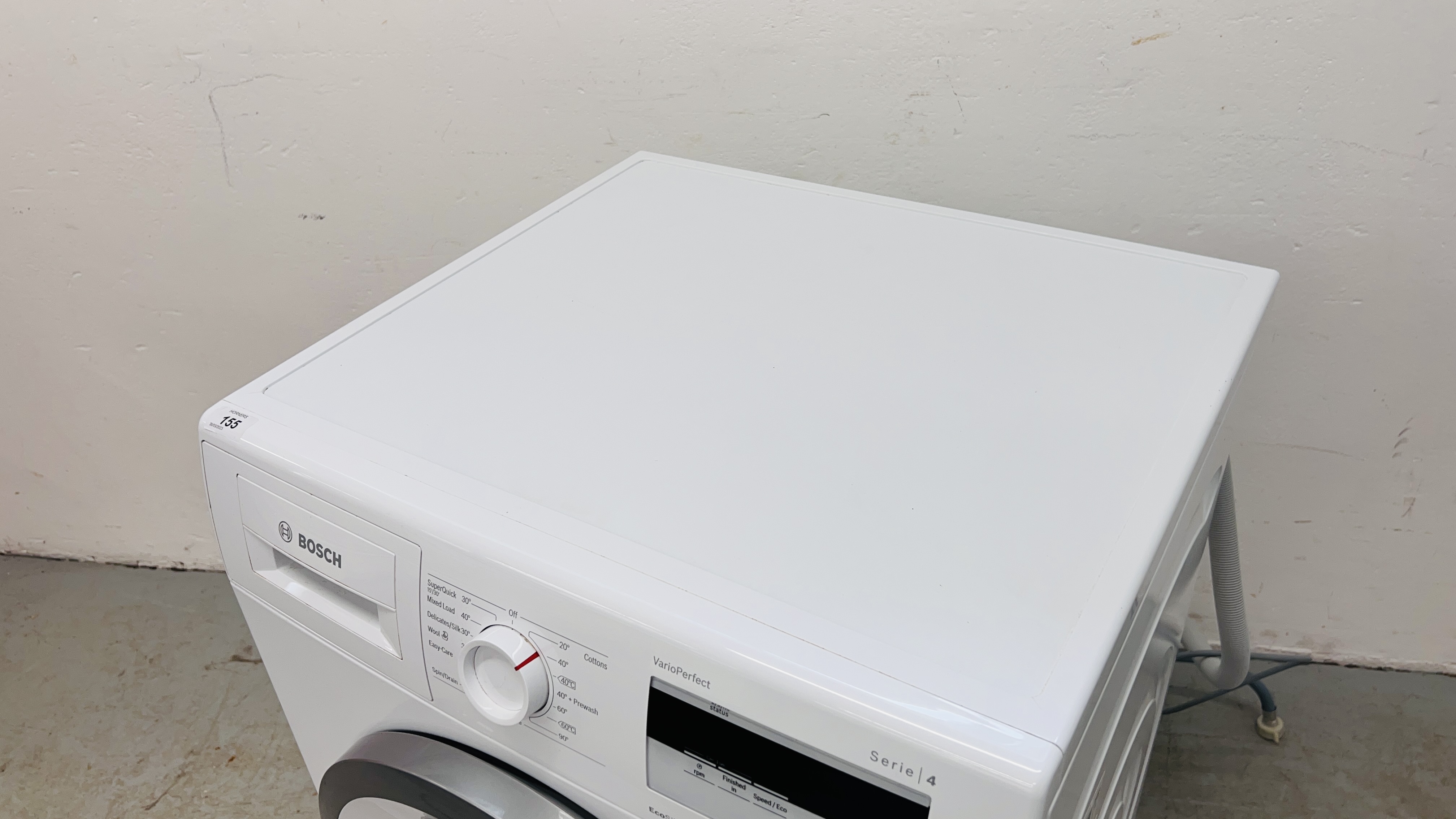 BOSCH VARIO PERFECT SERIE/4 WASHING MACHINE - SOLD AS SEEN - Image 4 of 9