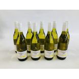 9 X BOTTLES WOLFBLASS EAGLEHAWK CHARDONNAY WHITE WINE.