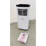 A AMCOR PORTABLE AIR CONDITIONING UNIT MODEL SF8000E-V3 - SOLD AS SEEN.