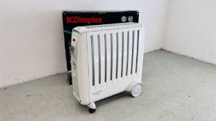 A BOXED DIMPLEX 2KW CADIZ ECO OIL FREE RADIATOR - SOLD AS SEEN.