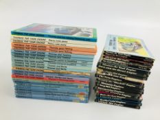 A COLLECTION OF 23 LADYBIRD THOMAS THE TANK ENGINE AND PUDDLE DUCK HARD BACK BOOKS ALONG WITH 19