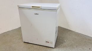 A NEW WORLD CHEST FREEZER - SOLD AS SEEN.