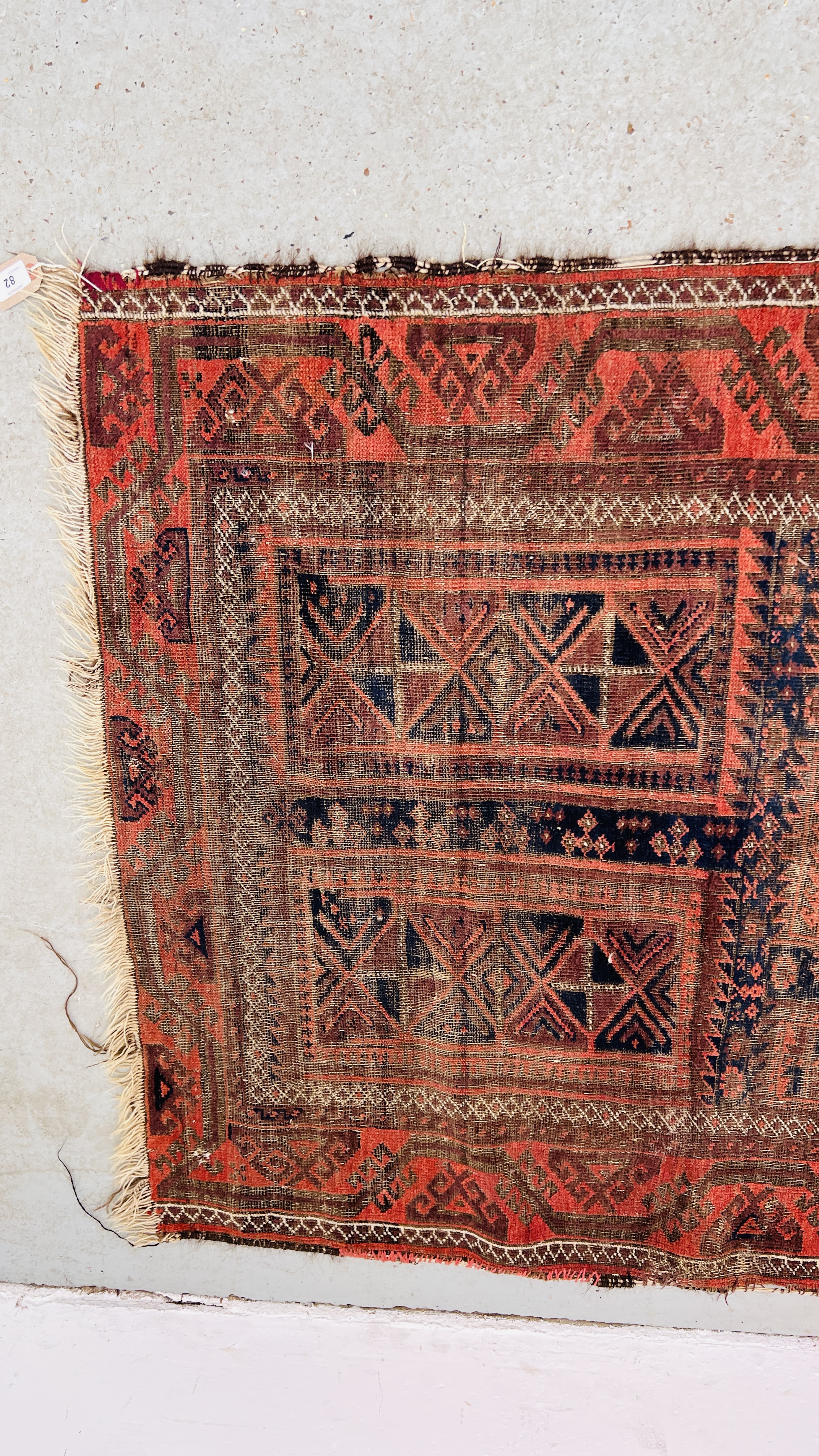 A TRADITIONAL AFGHAN RUG, - Image 4 of 6