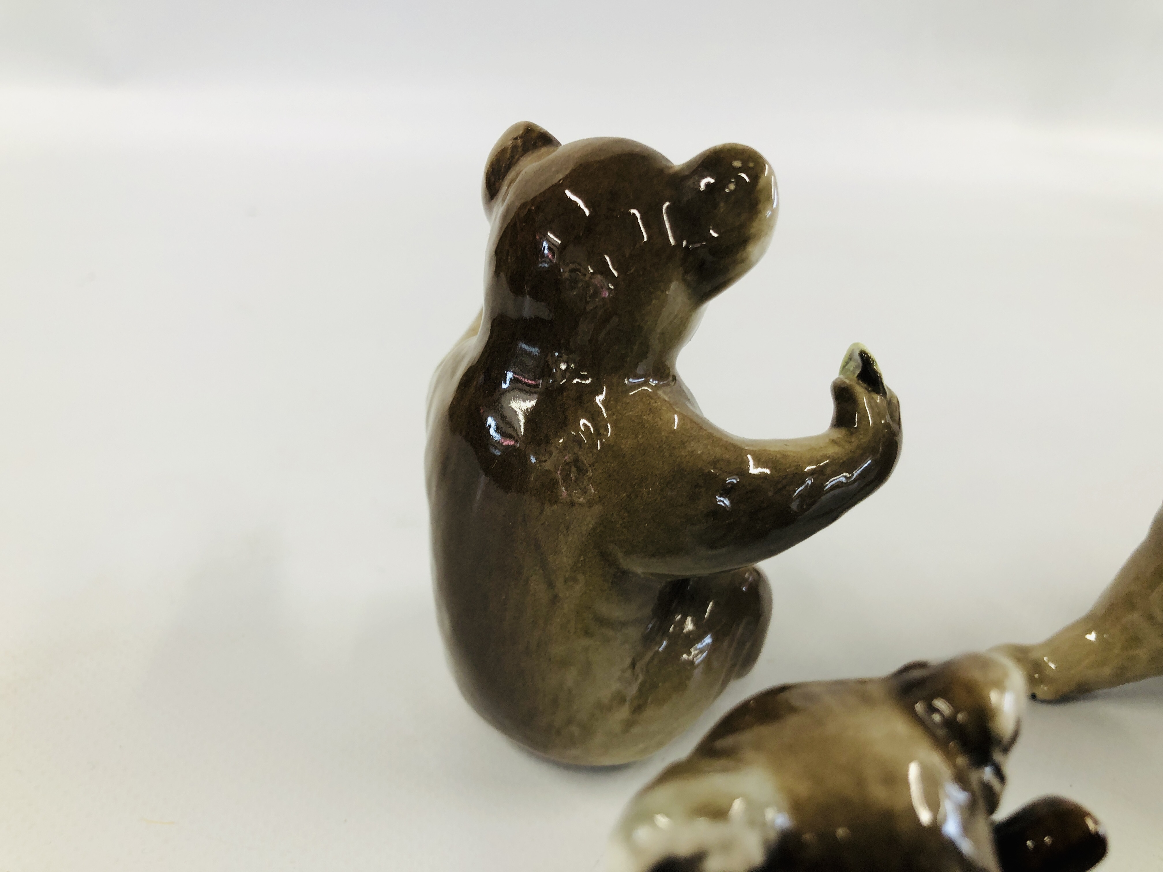 TWO BESWICK KOALA'S + TWO OTHERS UNMARKED. - Image 5 of 8