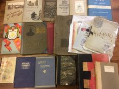 BOX OF VINTAGE NORWICH RELATED BOOKS, PAMPHLETS, GUIDES ETC. (APPROX 20).